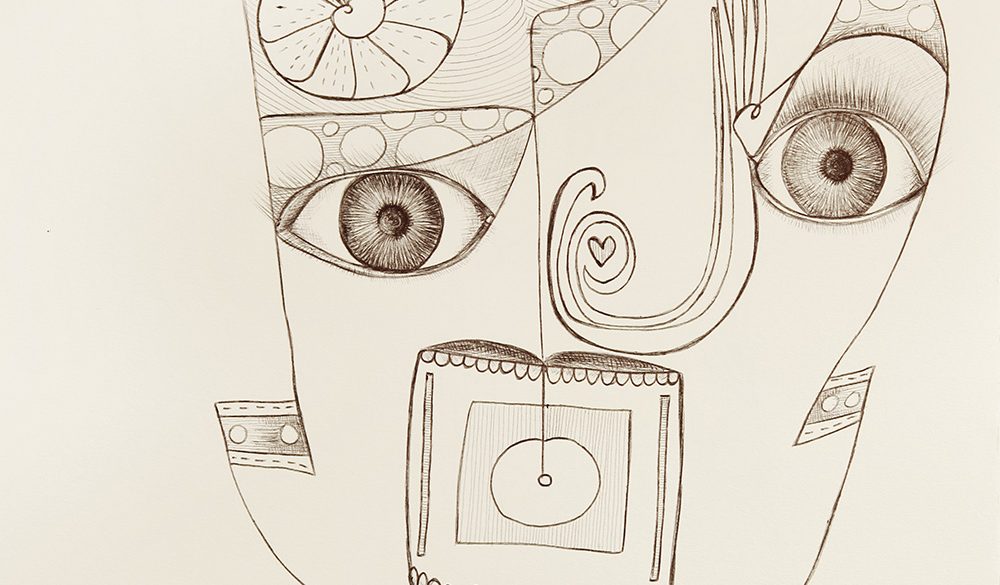 portrait - pencil on paper - A4